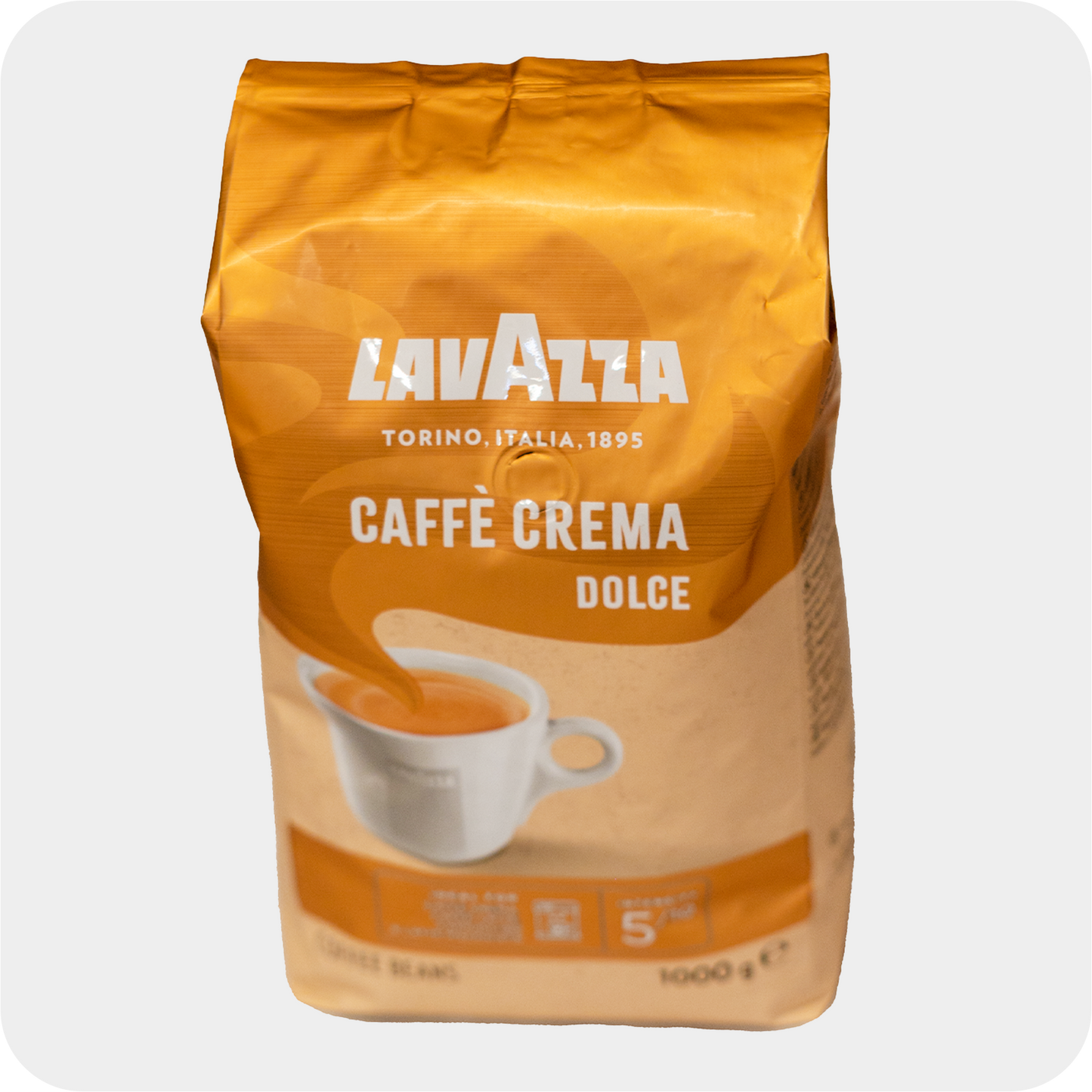 Lavazza  Cafe Crema Dolce, ganze Bohnen, 1Kg