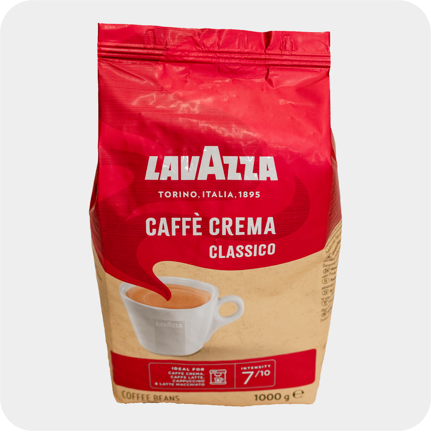 Lavazza Cafe Crema Classico, ganze Bohnen,  1Kg