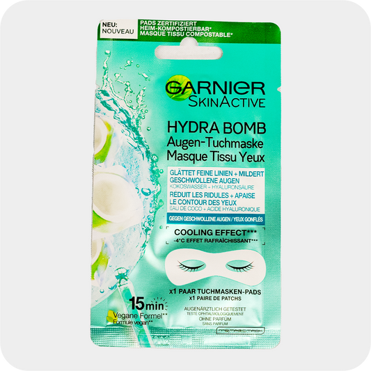 Garnier Skin Active Hydra Bomb Augen--Tuchmaske Masque Tissu Yeux