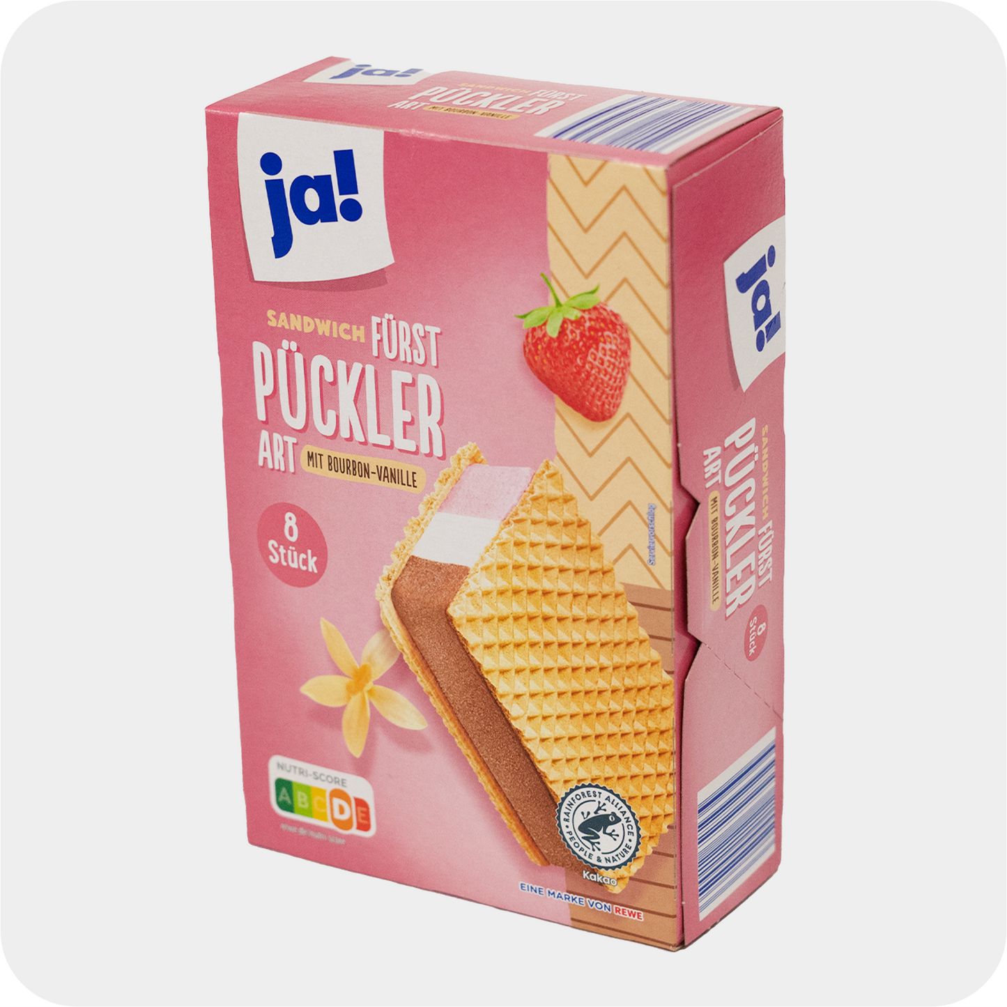 Ja Sandwich Eis Fürst Pückler Art 8x90ml