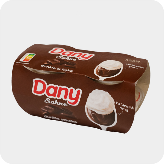 Dany Sahne Pudding dunkle Schokolade 4x115g