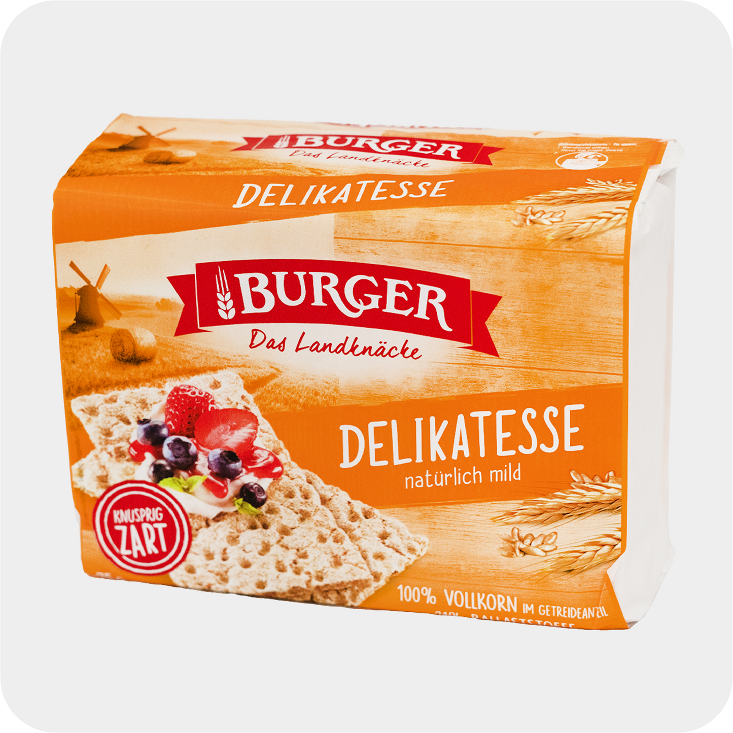 Burger  Das Landknäcke Delikatesse natürlich mild 250g