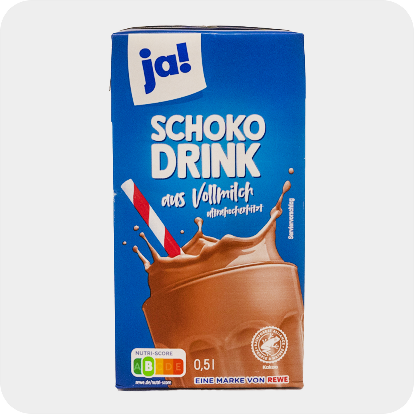 Ja Schoko Drink aus Vollmilch 0,5l