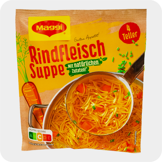 Maggi Rindfleisch Suppe, 60g