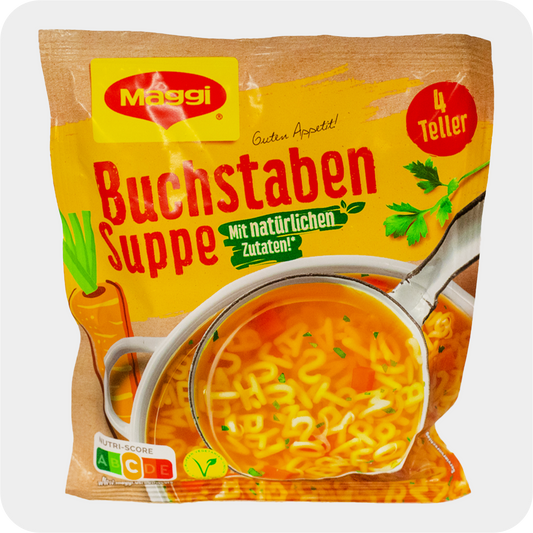 Maggi Buchstaben Suppe 100g