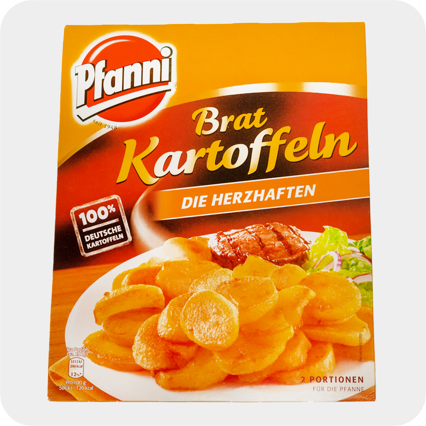 Pfanni Brat Kartoffeln Die Herzhaften 2 Portion 400g