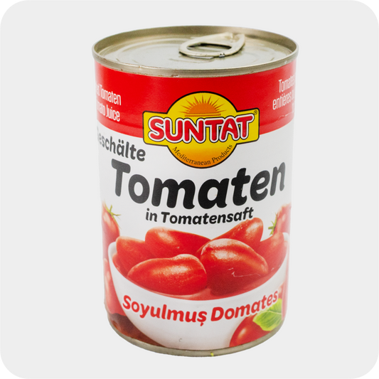 Suntat geschälte Tomaten in Tomatensaft soyulmus Domates 400g