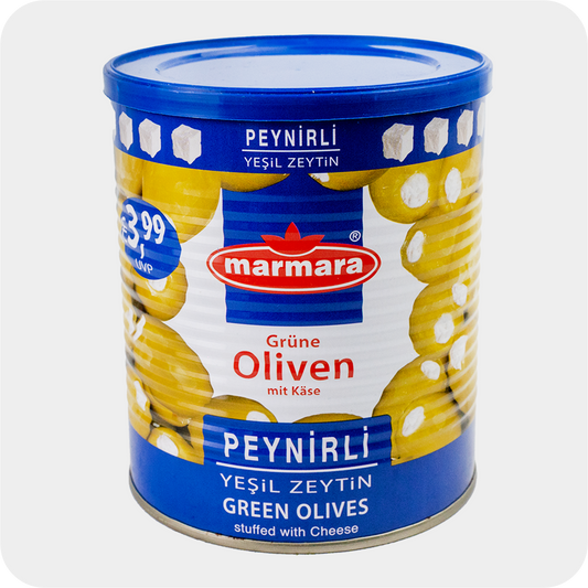 Marmara grüne Oliven mit Käse peynirli yesil Zeytin 400g