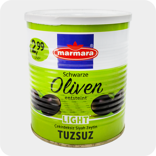 Marmara Oliven entsteint  Light siyah Zeytin tuzus 350g
