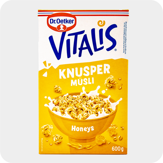 Dr.Oetker Vitalis Knusper Müsli Honeys 600g