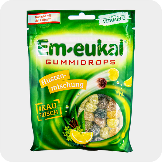 Em-eukal Gummidrops Hustenmischung, zuckerhaltig, 90g