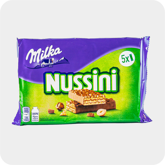 Milka Nussini 5er 158g