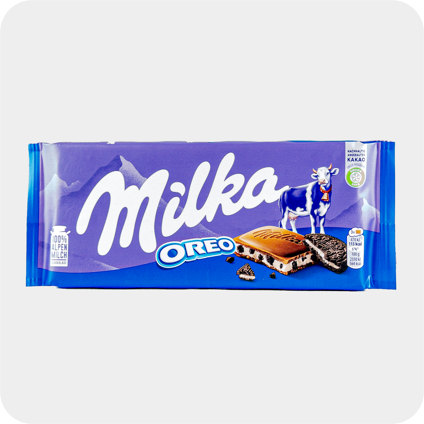 Milka Schokolade Oreo, 100g