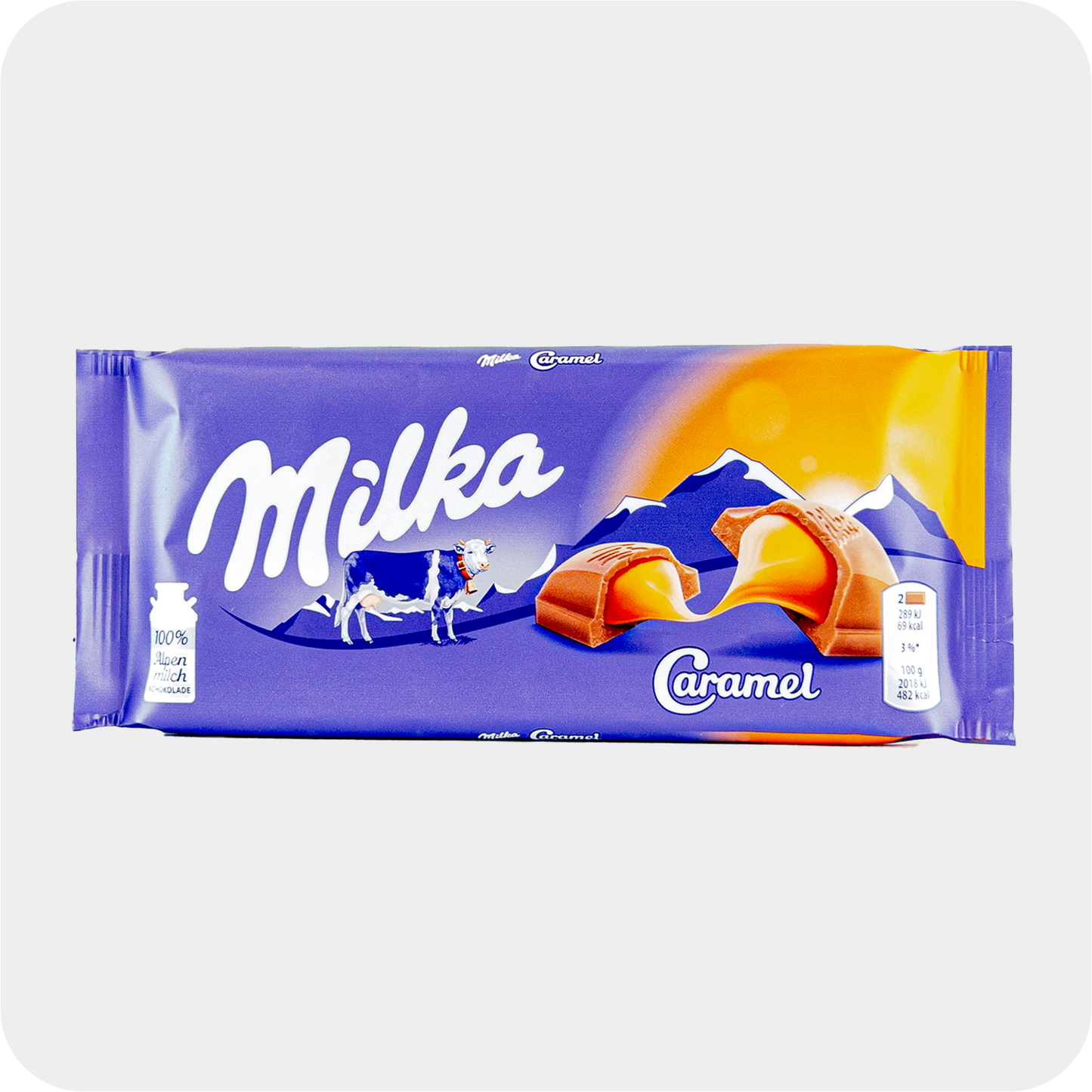 Milka Schokolade Caramel 100g