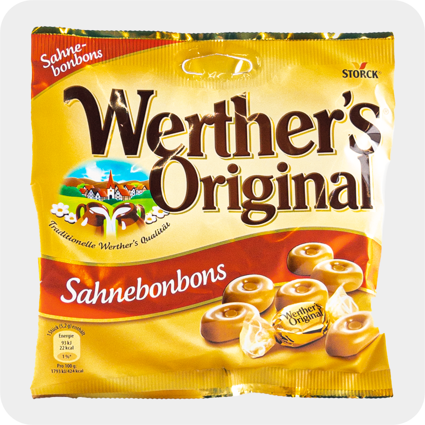 Werthers Original, Bonbon, 120 g Beutel