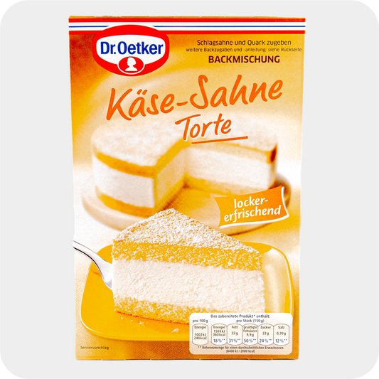 Dr. Oetker Backmischung, Käse-Sahne Torte 235g
