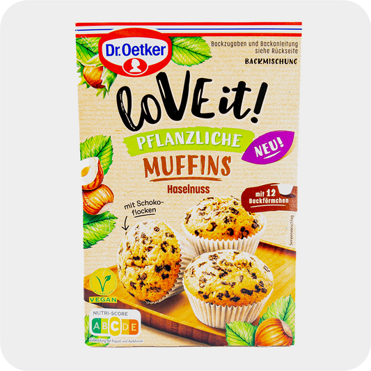 Dr. Oetker LoVE it! Pflanzliche Muffins 435g