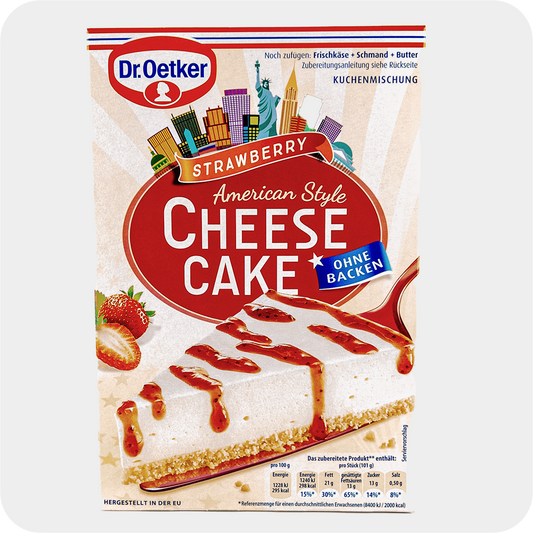 Dr. Oetker Strawberry Cheese Cake American Style 320g