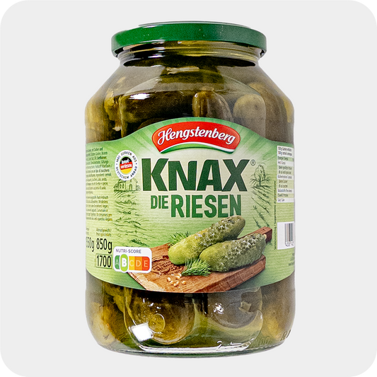 Knax Gewürzgurken, die Riesen, 1550g