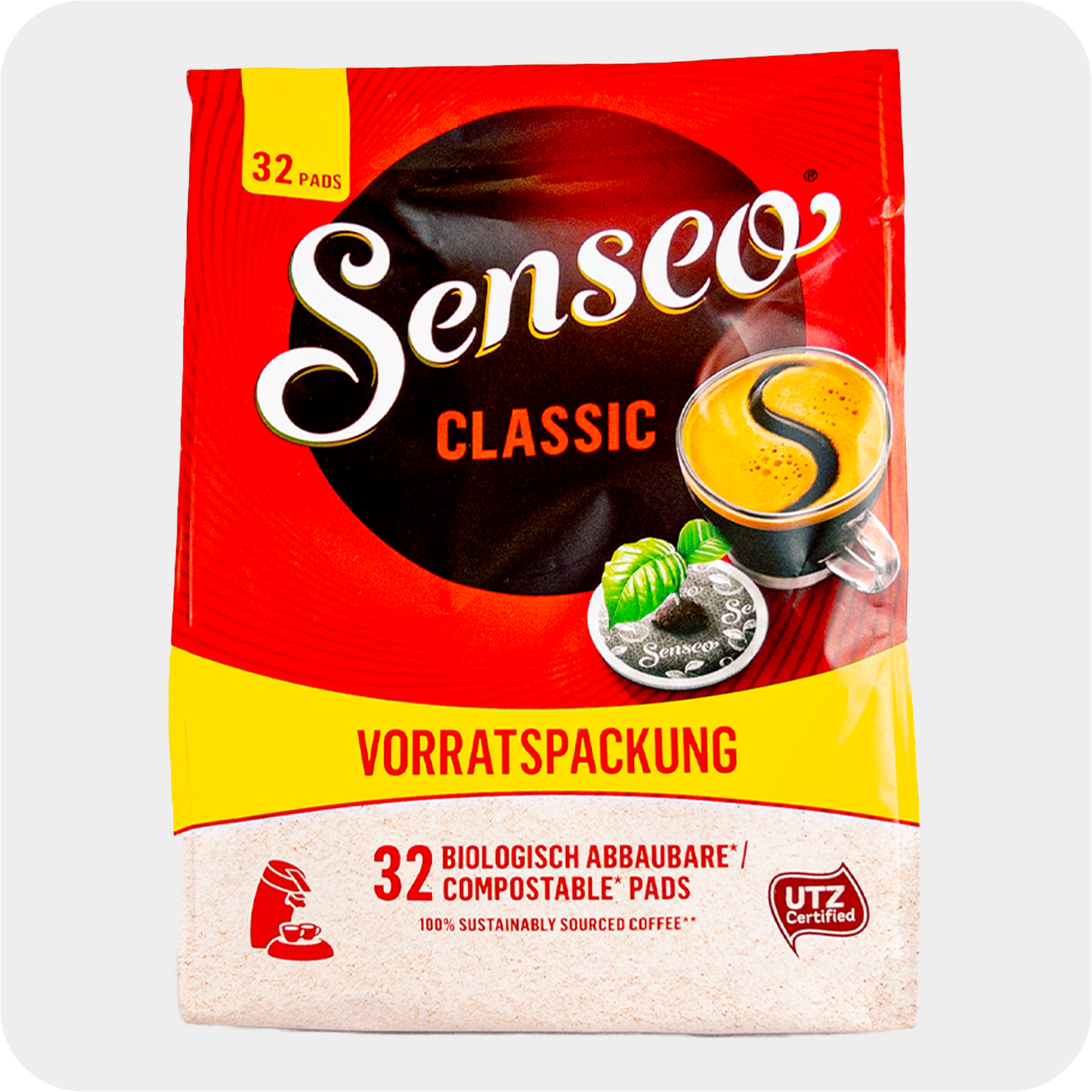 Senseo Classic 32 Pads, 222g