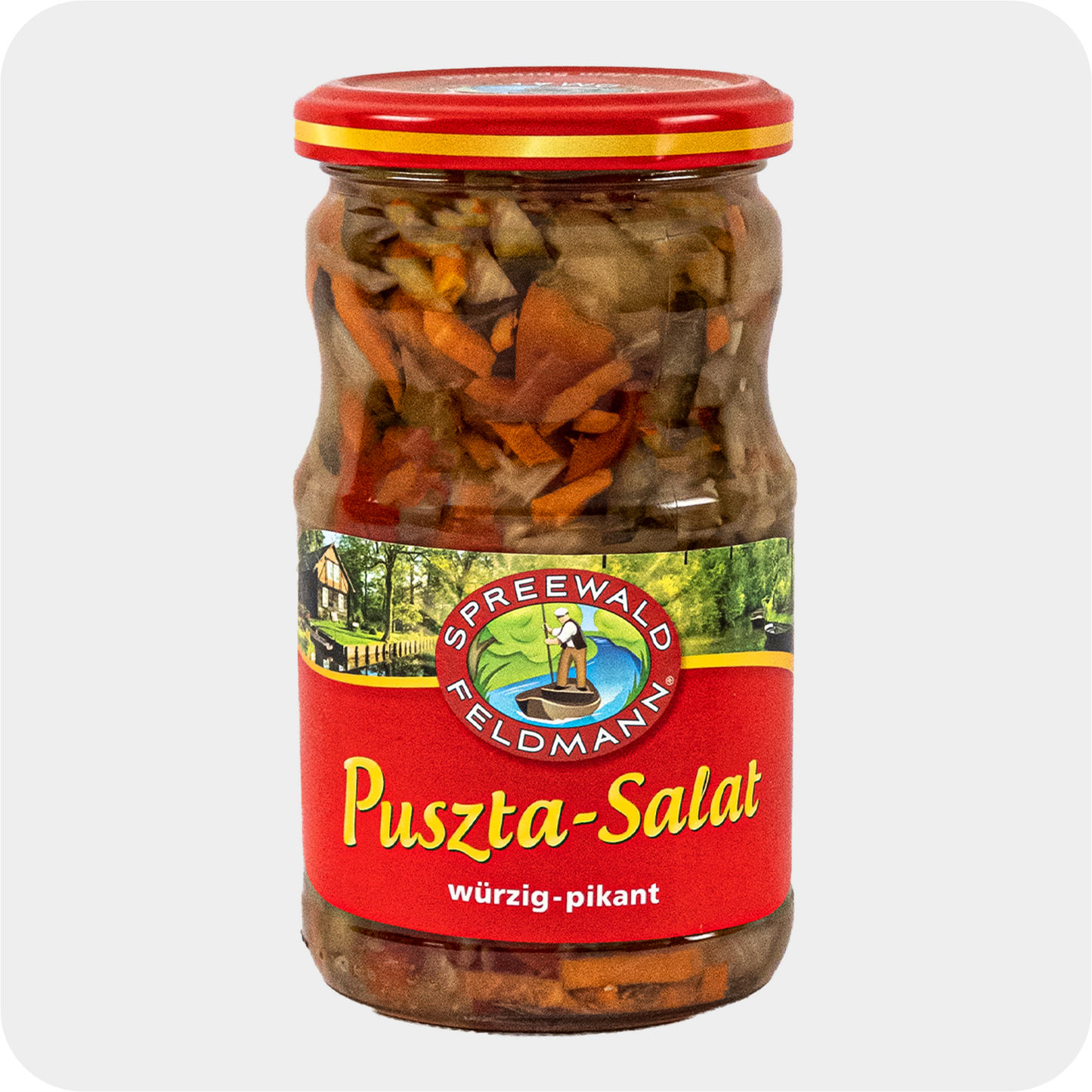 Spreewald-Feldmann Puszta-Salat würzig-pikant, 370ml