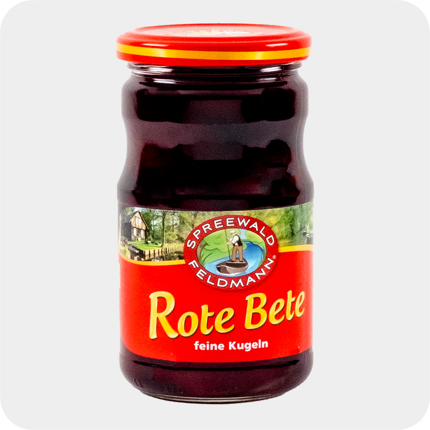 Spreewald-Feldmann – Rote Bete in feinen Kugeln, 370ml