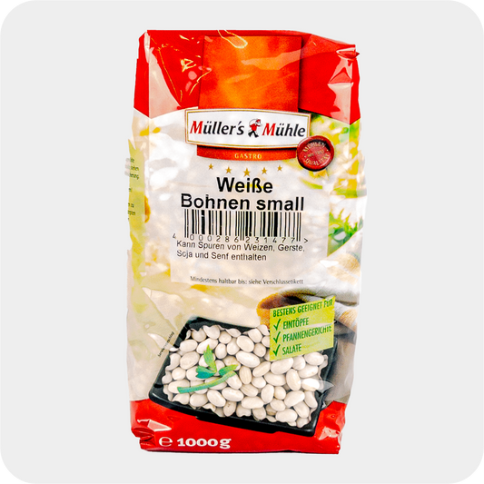 Müller´s Mühle weiße Bohnen klein 1 kg