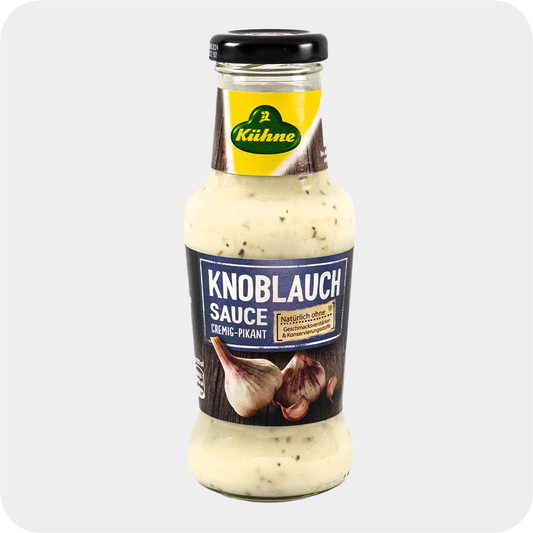 Kühne Gourmet Sauce, Knoblauch 250 ml