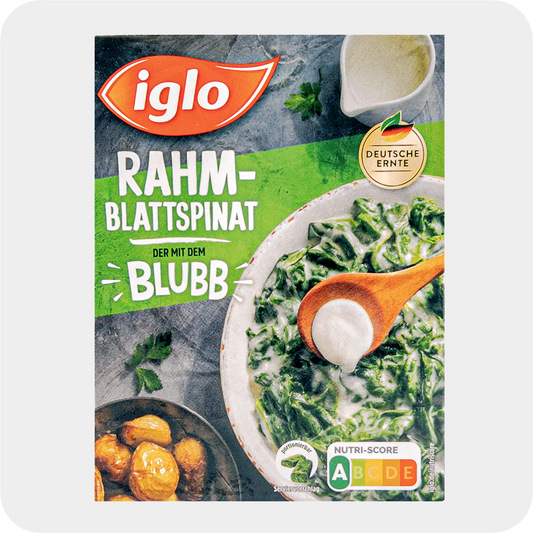 TK Iglo Rahmspinat mit dem Blubb 750g