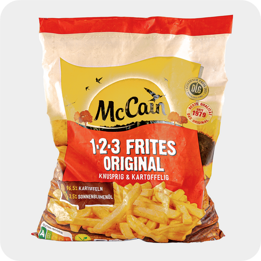 McCain 1.2.3 Frites Original 750g
