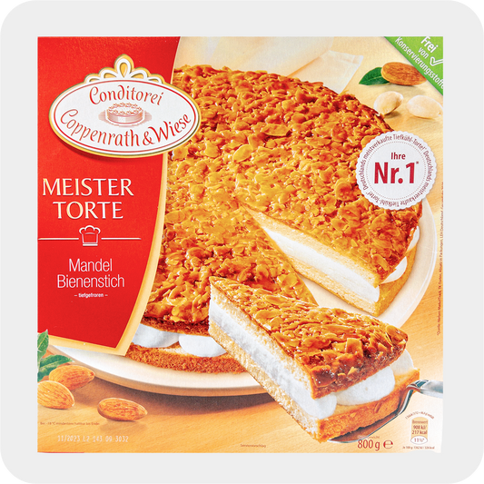 Coppenrath & Wiese Meistertorte Mandel-Bienenstich 800g