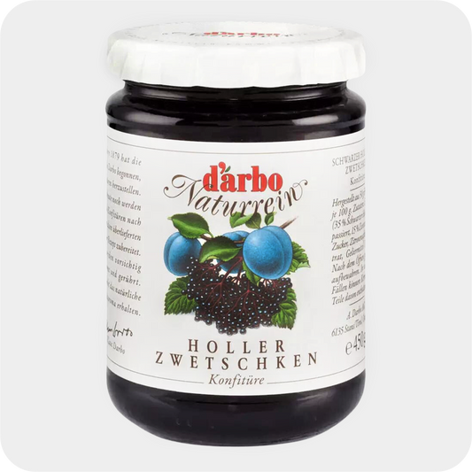 D'arbo Naturrein Holler-Zwetschgen 450g