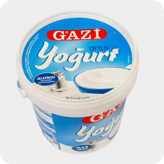 Gazi Yogurt Ciftlik 3,5% Fett, Joghurt , 1kg