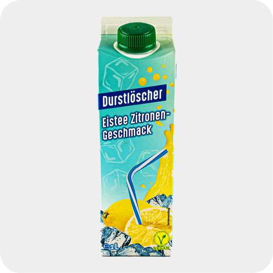 Durstlöscher Eistee Zitronen Geschmack, 1L