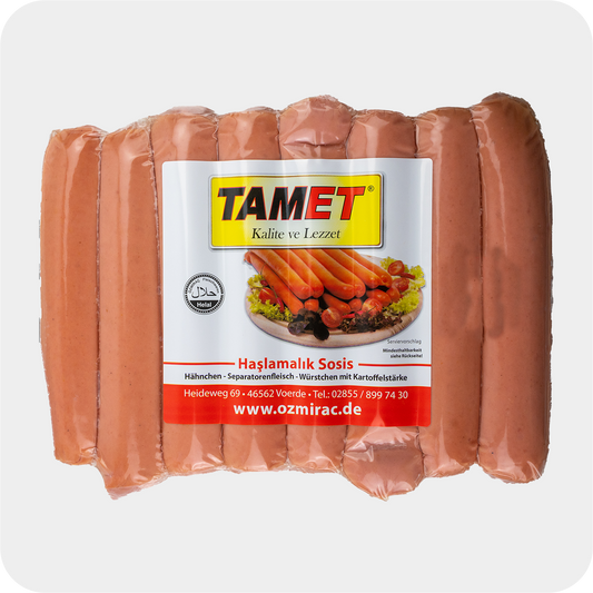 Tamet Hähnchen Würstchen Hasmalik Sosis 800g