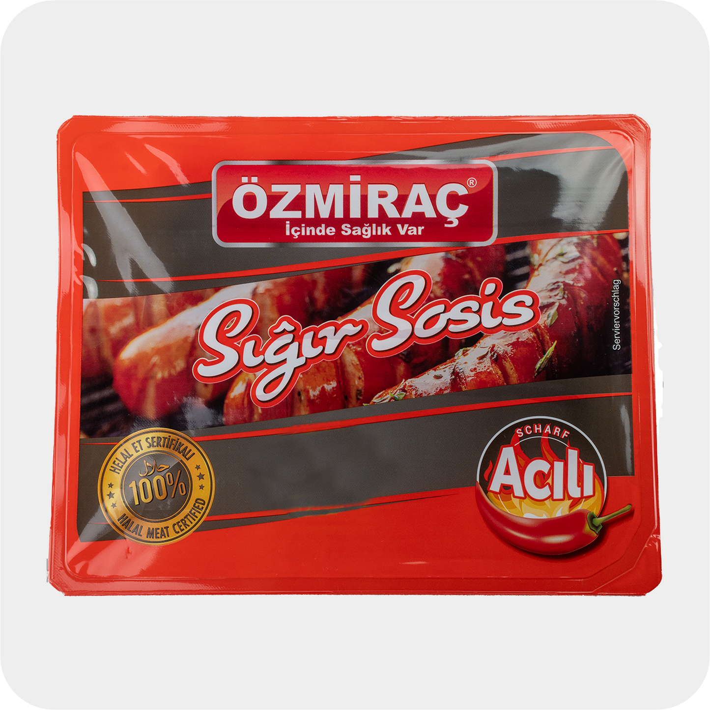 Özmirac scharfe Würstchen Sigir Sosis acili 730g