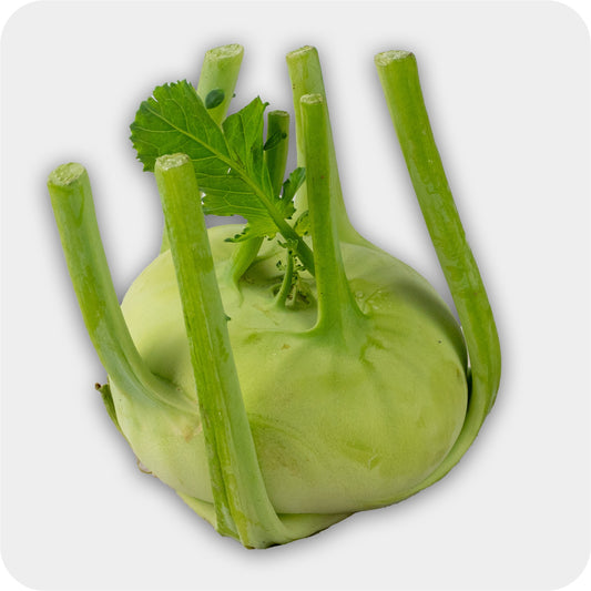 Kohlrabi, Stück