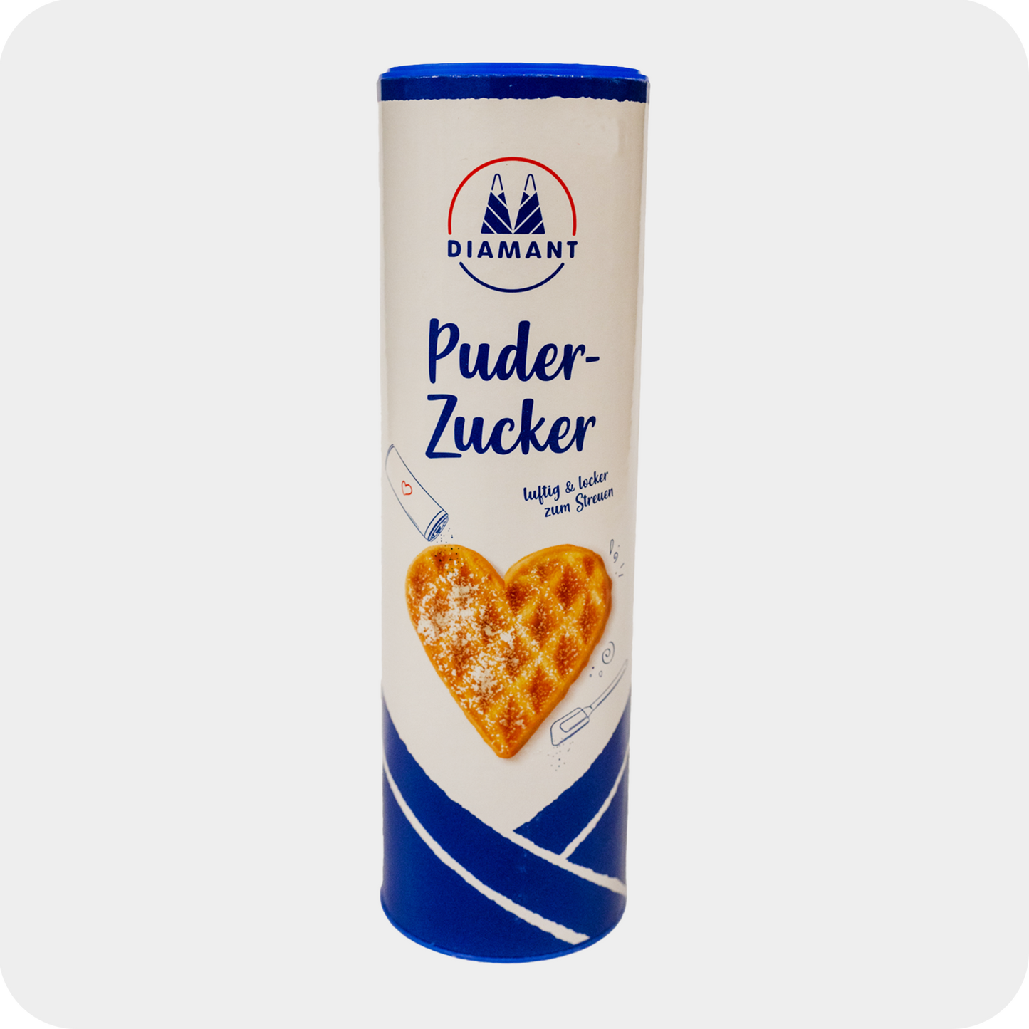 Diamant Puder Zucker im Streuer 250g