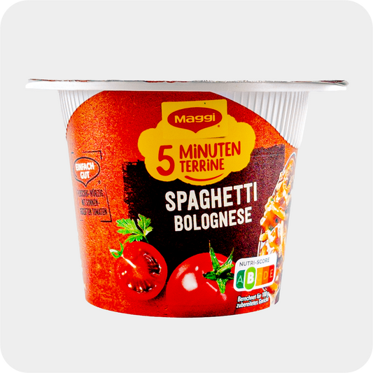 Maggi 5 Minuten Terrine Spaghetti Bolognese 60g