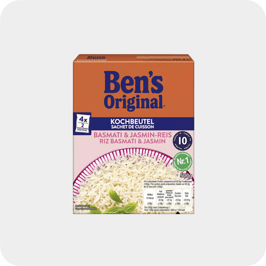 Ben's Original Basmati- & Jasmin-Reis 500g