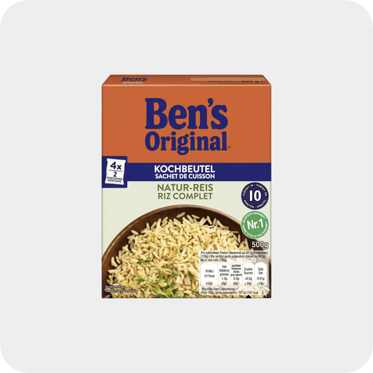 Ben's Original Natur-Reis im Beutel 10 Minuten 4x125g